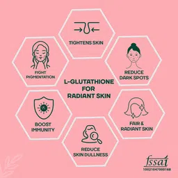 MOUNTAINOR L- Glutathione Get Glow With Radiant Skin 1000Mg Capsules - 30 Capsules image 5