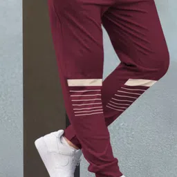 tripr Men Night Suit Set Maroon Printed image 5