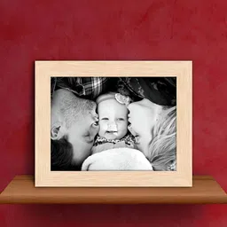 ArtzFolio Camel Brown Wood Table Photo Frames-image-92