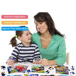 CHOCOZONE Kids Set Of 12 Jigsaw Puzzles image 5