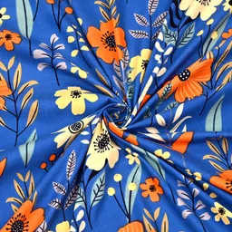 happykraft Cotton 4 Seater Printed Table Cover image 5