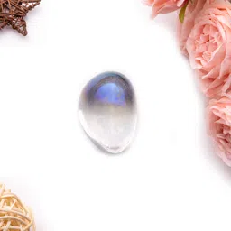 plus value titanium-aura-quartz-blue-firing-pocket-stone Regular Asymmetrical Crystal Stone image 3