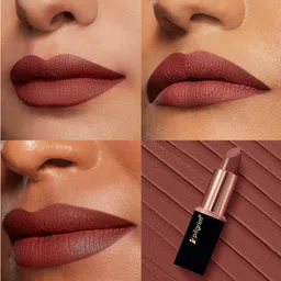 pilgrim Matte Bullet Lipstick Intense Colour Transferproof & Smudgeproof Coco Caress-06 image 3