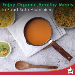 wonderchef Ebony Sauce Pan 16 cm diameter 2 L capacity image 4