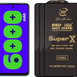 GDMA Edge To Edge Tempered Glass for INFINIX HOT 12 PLAY-picture-22