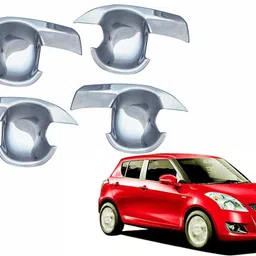 jagankirpa Premium Quality Chrome Handle Bowl Insert Trim Cover for Swift Type-3 Chrome Maruti Swift Side Garnish-picture-17