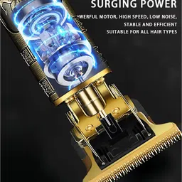 Profiline Metal T9 - USB Fast charging ::Trimmers :: Shavers :: Trimmer for men :: K Trimmer 60 min Runtime 3 Length Settings image 4