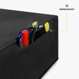 Alifiya Dust Proof Washable Printer Cover for Brother DCP-T535DW InkTank Printer - Black Printer Cover image 3