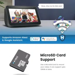 HI-FOCUS HC-IPC-RG31T 3MP 360 WiFi Security Indoor Pan-Tilt Night Vision Motion Detection Security Camera image 5