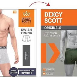 dixcy scott Pack of 2 Solid Men Trunk image 4