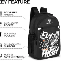 firstlook Large 32 L Laptop Backpack School Backpack with LED Digital Watch Combo – Stylish, Bag for Boys & Girls image 3