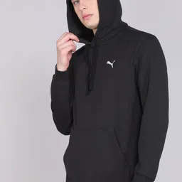 puma Men Full Sleeve Solid Hooded Sweatshirt image 5