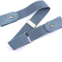 Women Casual Blue Fabric Belt-image-48