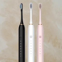 ShineMint Waterproof Toothbrush with 3 Modes for Daily Brushing Electric Toothbrush image 1