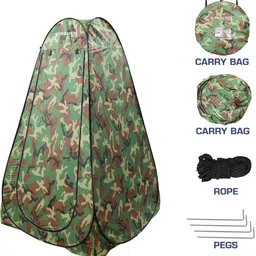 strauss Portable & Waterproof Toilet / Clothes Changing Tent | Camping, Hiking, Picnic Tent - For All Age Group-picture-17