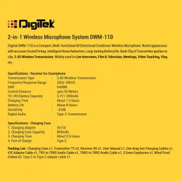 DIGITEK DWM-110 Camera Microphone image 5