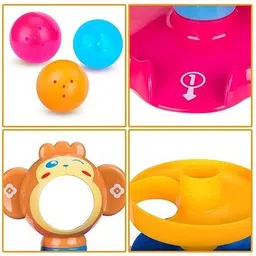 ladu supplier 5 Layer Ball Drop Roll Swirling Tower Baby Toddler Development Educational Toys image 4