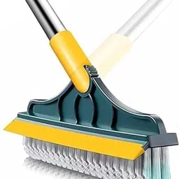 paraaaamsukhaam 3 in 1 Bathroom Cleaning Brush with Wiper 2 in 1 Tiles Cleaning Brush-picture-11