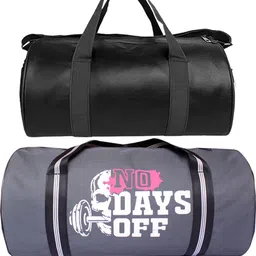 ananya enterprises 15 L Gym Duffel Bag - Gym Bag 2 Set Combo Duffle Bag for Men and Women - Black-picture-28