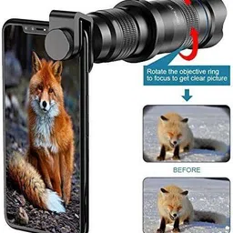 TechKing 28X Metal HD Mobile Phone Camera Lens Telescope Zoom Macro Lens Mobile Phone Lens image 2