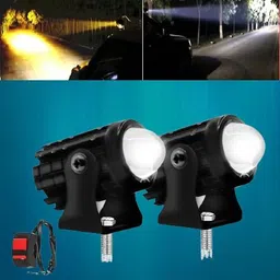 houseofcommon Spotlights Mini Projector Fog Light Front Driving Lampwith Three Line SwitchNZ Fog Lamp Motorbike, Car, Truck, Van LED (12 V, 36 W)-picture-10