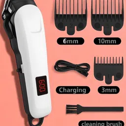 Nilesawar X220 Men’s Hair Trimmer – Cordless, Lightweight & Easy Grooming Kit Fully Waterproof Trimmer 240 min Runtime 4 Length Settings-image-56