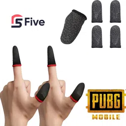 Finger Sleeve for Pubg Mobile Game Black Finger Sleeve Finger Sleeve-image-42