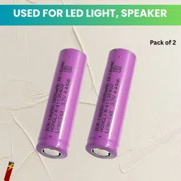 clairbell Rechargeable 1800Mah Lithium-Ion For Light Speaker Pack of 2L66 Battery-picture-30