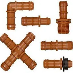 vasudha irrigation 16 MM JOINTER / CONNECTOR GRAY COLOUR 100 PIC Drip Irrigation Kit image 3