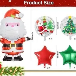 festvoglo Multicolor Foil Balloon image 2