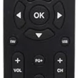 HDF Remote Control Compatible for ACV digitial Set up Box, Please Match The Image with Your Old Remote Button to Button Remote Controller-image-7