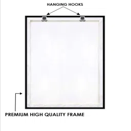 artsense Multiple Impressions Multicolor Canvas Framed Art Print image 5