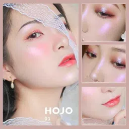 hudamoji Hojo Highlighter Highlight Shimmering Powder,Waterproof Long Lasting Highlighter image 4
