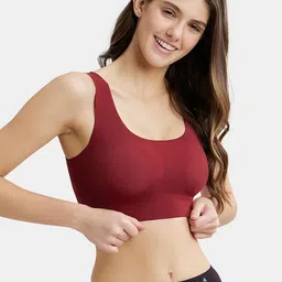 Jockey Wirefree Padded Full Coverage Lounge Bra with 360 Degree Stretch-1839 image 4