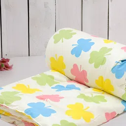 RRC Off White Floral Printed AC Room 210 GSM Double Bed Comforter image 3