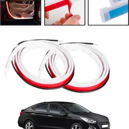 crazzycreations Waterproof Universal Red/White Car Door Warning Strip Light-55655 Car Fancy Lights-picture-10