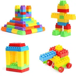kiddovate Building Blocks Toy Set Creative Learning Educational Block Toys 200 pcs-picture-38