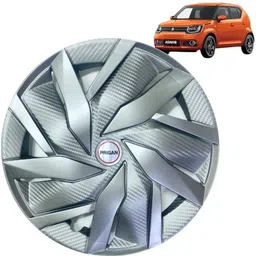 Eagle Silver 15 Inch For Ignis Wheel Cover For Maruti Universal For Car-image-76