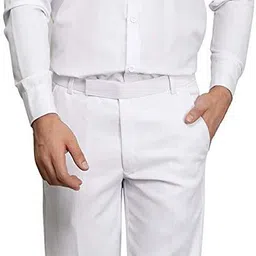fabuniforms Men Regular Fit Solid Formal Shirt image 5