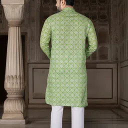 dhasu trendz Men Cotton Blend Kurta Pant Set image 2