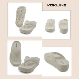 vokline Doctor|Super Soft|Orthopedic|Comfortable|Lightweight|Diabetic|Washable Women Slippers image 4