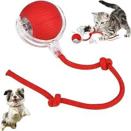 buszbo INTERACTIVE smart playing toys for cats self rolling ball Silicone Chew Toy For Dog-picture-27