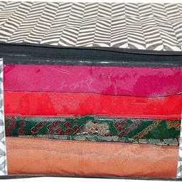 PRAHAN INTERNATIONAL Soiled Garment Bag , Apparel Storage, Appliance Covers QWV194 for Sarees Cloths Polyester Laundry Bag image 3