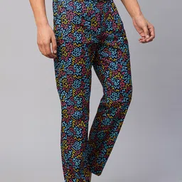 Urban Scottish Men's Multicolor Cotton Lounge Pants - Printed, Casual Wear Men Pyjama image 3
