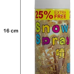 monkeycrafts Snow Spray For All Parties & Festivals Snow Spray image 3