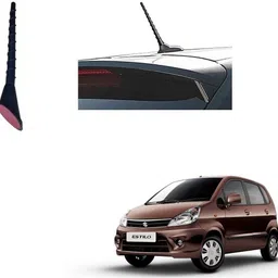 spreadx Stylish Car Roof Show Antenna Flexible Rod Adhesive tape for Maruti Zen Estilo Whip Vehicle Antenna image 1