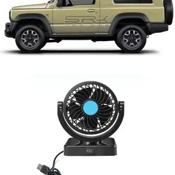 DOUBLE Car Fan 12v 360 Head 2 Speed Optimization For UNIVESAL CAR FF-88 Car Interior Fan-image-95
