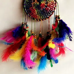 dhruvtar store Feather, Steel Windchime-picture-13