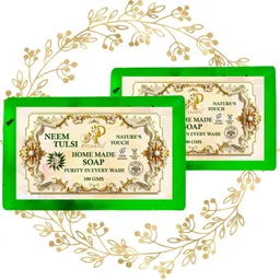 pihaaru Pack of 2 ,Neem Tulsi Clear Skin Soap – Gentle Ayurvedic Cleanser (200g);-picture-46