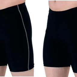 Striped Men Black Tights-image-0